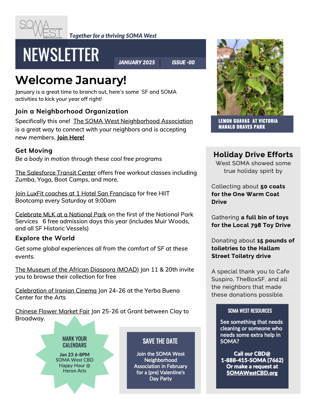 January 2025 Newsletter
